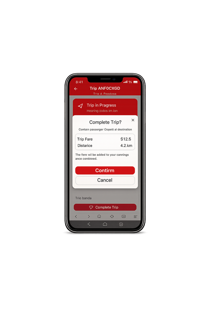 App preview on phone